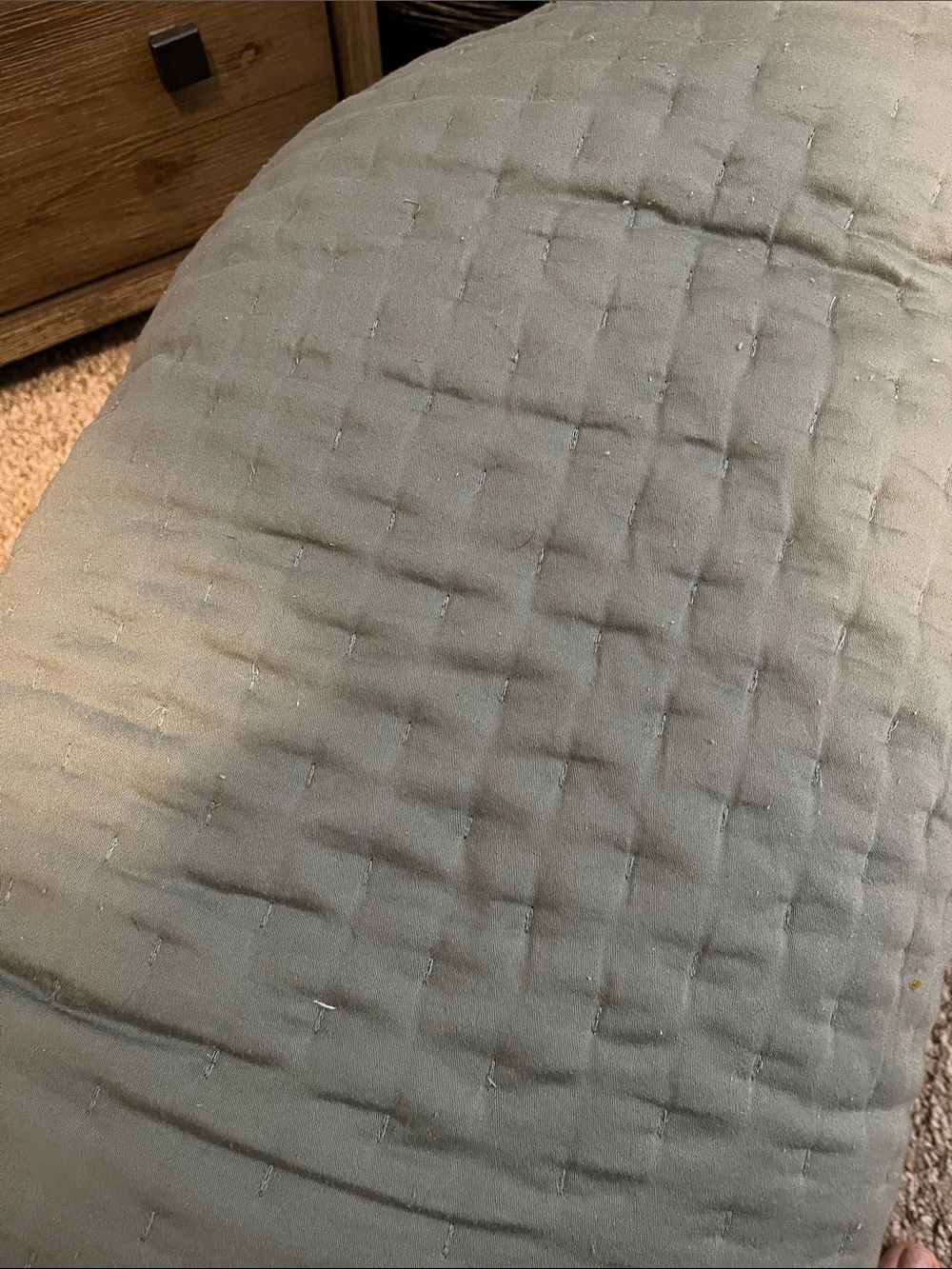 Casaluna Cashmere Blend Quilt Sage Green Queen size